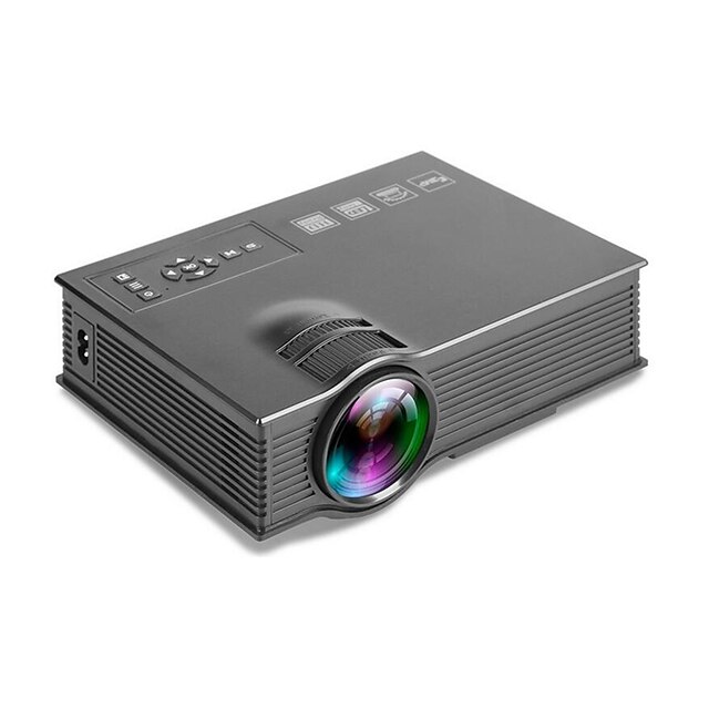  UNIC UC40 LCD Projector 600 lm Support / 1080P (1920x1080) / WVGA (800x480) / ±15°