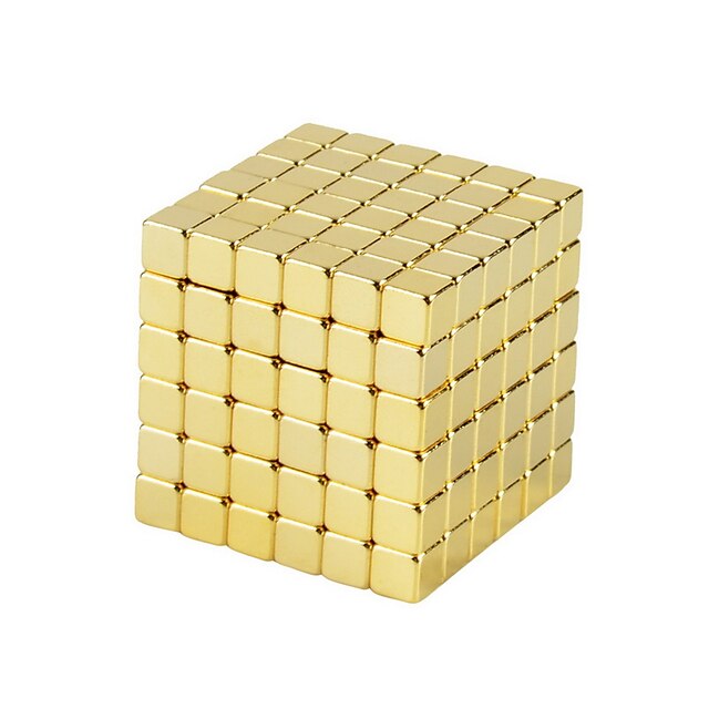  250 pcs 5mm Magnet Toy Building Blocks Super Strong Rare-Earth Magnets Neodymium Magnet Magic Cube Puzzle Cube Magnetic Adults' Boys' Girls' Toy Gift / 14 years+ / 14 years+
