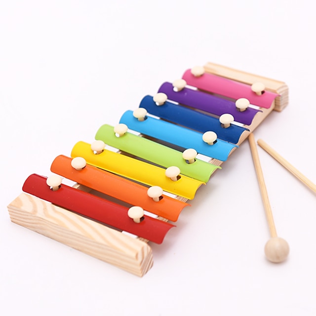  Xylophone Building Blocks Educational Toy Musical Instruments Fun For Kid's Unisex Boys' Girls' 1 pcs