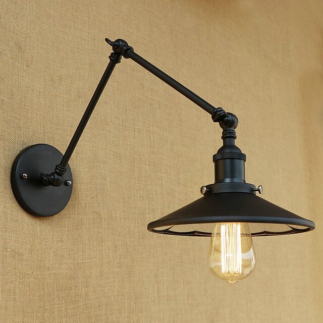  Ρουστίκ / Εξοχικό / Ρετρό / Χώρα Swing Arm Lights Μέταλλο Wall Light 110-120 V / 220-240 V 40 W / E26 / E27