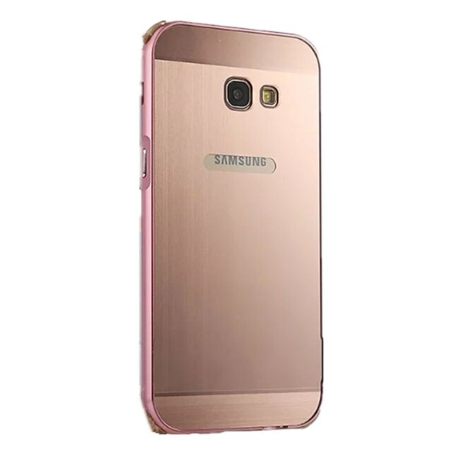  Кейс для Назначение SSamsung Galaxy A3 (2017) / A5 (2017) / A7 (2017) Покрытие Кейс на заднюю панель Однотонный Твердый Алюминий