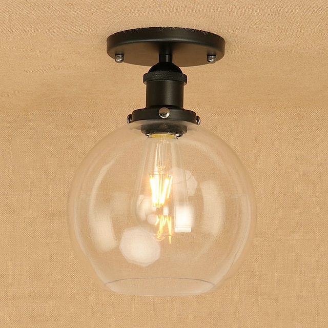  20 cm Ministil / LED / designers Hängande lampor Metall Glas Målad Finishes Vintage / Land / Glob 110-120V / 220-240V / E26 / E27
