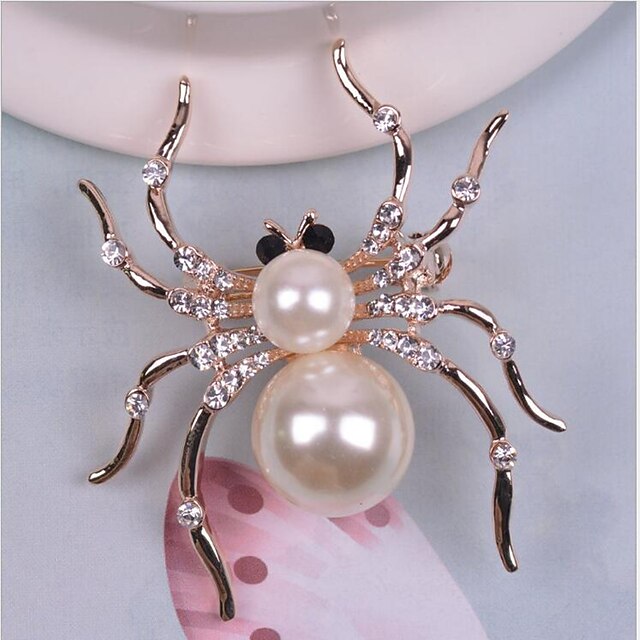  Women's Brooches Animal Brooch Jewelry White For Wedding Party Halloween