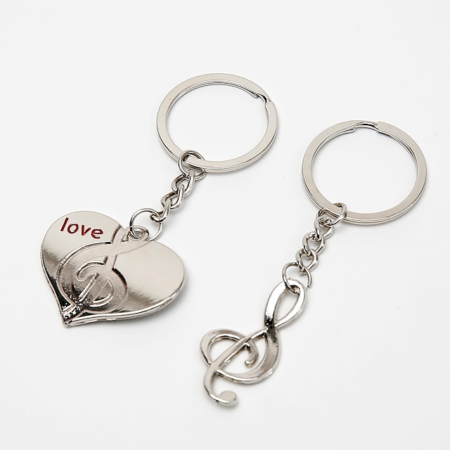  Classic Theme Keychain Favors Stainless Steel Keychains - 6