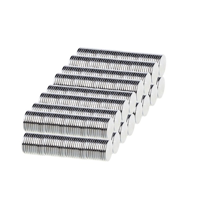 20 pcs 16*1.5mm Magnet Toy Building Blocks Super Strong Rare-Earth Magnets Neodymium Magnet Puzzle Cube Mixed Material Magnetic Adults' Unisex Boys' Girls' Toy Gift / 14 years+ / 14 years+