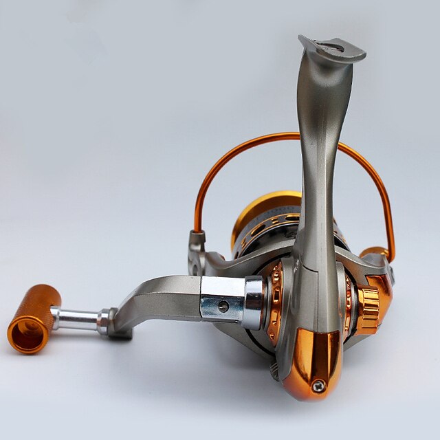 Fishing Reel Spinning Reel 5.21 Gear Ratio+12 Ball Bearings Hand