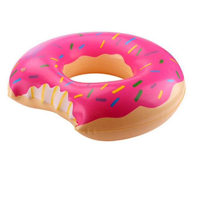  Inflatable Pool Float Donut Pool Float Swim Rings Inflatable Pool Thick PVC(PolyVinyl Chloride) Summer Duck Pool Kid's Adults'