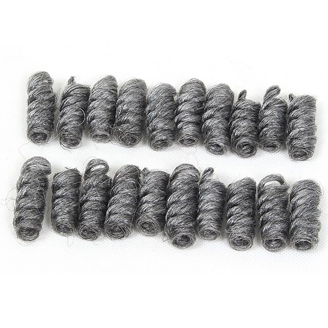  Trecce per capelli a crochet Toni Curl Trecce a scatola Ambra Capelli sintetici 10 pollice Capelli intrecciati 20 radici / confezione Groviglio gratuito