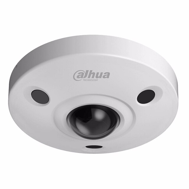  dahua® ipc-ebw81200 12m ultrahd vandal-proof ir netværk fisheye kamera med micro sd memery night vision poe