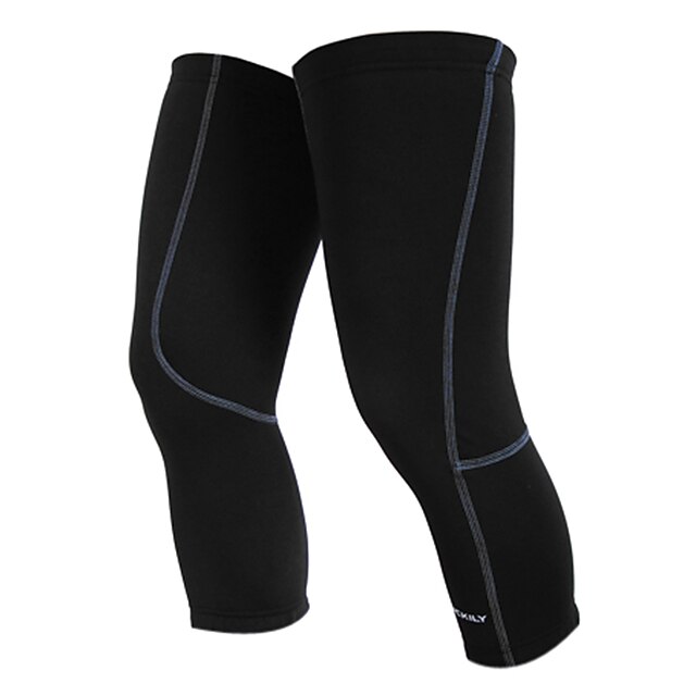  1 Pair Nuckily Leg Warmers / Knee Warmers Solid Color Lightweight Sunscreen UPF 50 Bike Black for Men's Women's Adults' Road Bike Mountain Bike MTB Running / Road Bike Cycling / UV Resistant