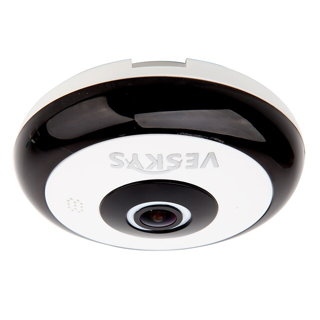  veskys® 360 grados hd vista completa ip red seguridad wifi cámara 1.3mp fisheye