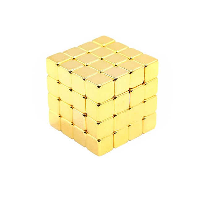  125 pcs Magnet Toy Building Blocks Super Strong Rare-Earth Magnets Neodymium Magnet Magic Cube Stress Reliever Classic Fun Adults' Boys' Girls' Toy Gift / 14 years+ / 14 years+