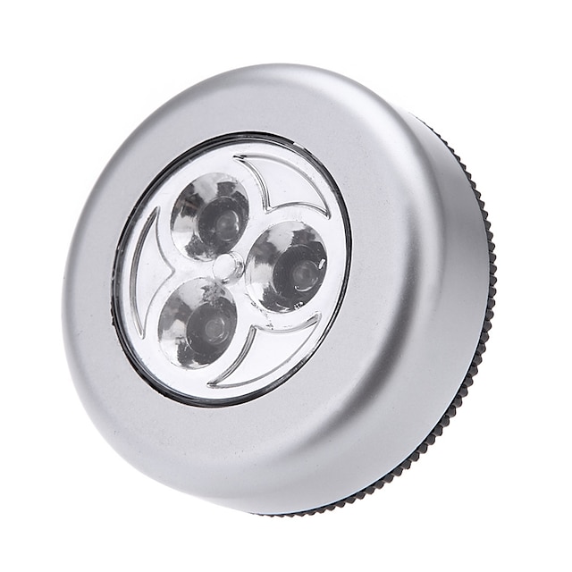  Oświetlenie mini LED do szafy kuchennej Oświetlenie podszafkowe Zasilanie bateryjne Włącznik / wyłącznik 3 lampki nocne LED
