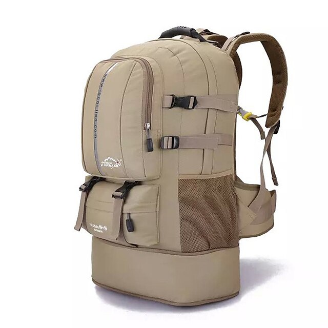  50 L рюкзак - Многофункциональный На открытом воздухе Серый, Желтый, Хаки