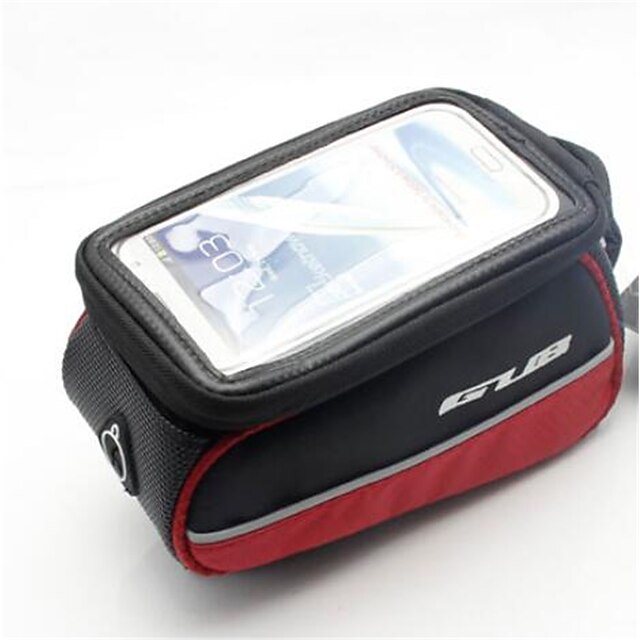  Handy-Tasche / Fahrradrahmentasche 5.7 Zoll Touchscreen Radsport für iPhone 8 Plus / 7 Plus / 6S Plus / 6 Plus / iPhone X / Samsung Galaxy S8 / S7 / Note 7 Orange / iPhone XR / iPhone XS