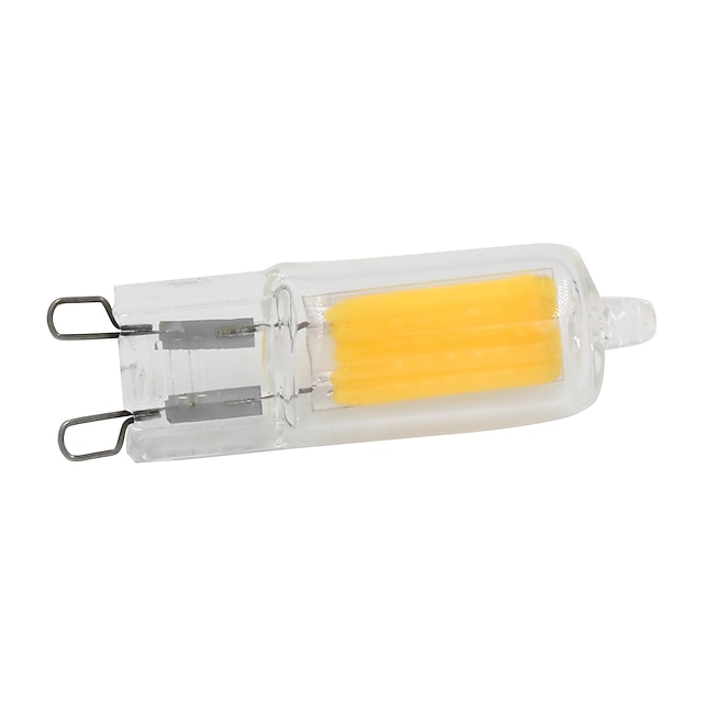  1 W LED Bi-pin Lights 250-280 lm G9 T LED Beads COB Decorative Warm White 220-240 V / 1 pc