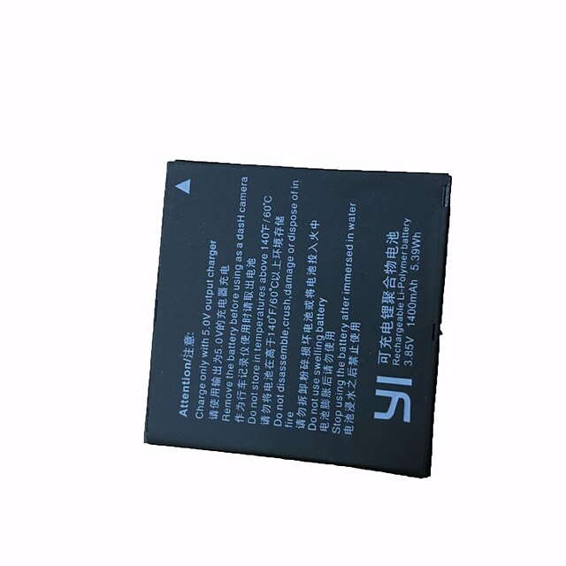  baterie Pohodlné Pro Akční kamera Xiaomi Camera 1 pcs