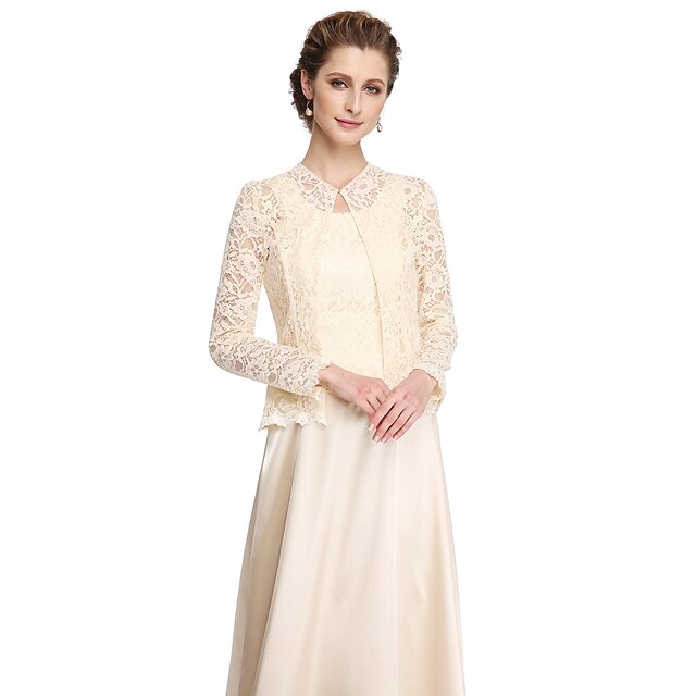  Lace Wedding / Party Evening Women's Wrap With Lace Coats / Jackets