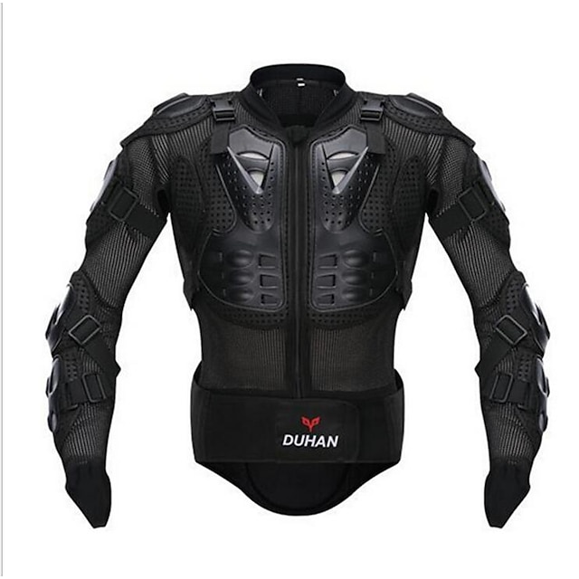  Herre mesh motorcykel beskyttende jakke med rustning duhan fuld body protector gear til motorcykel racing