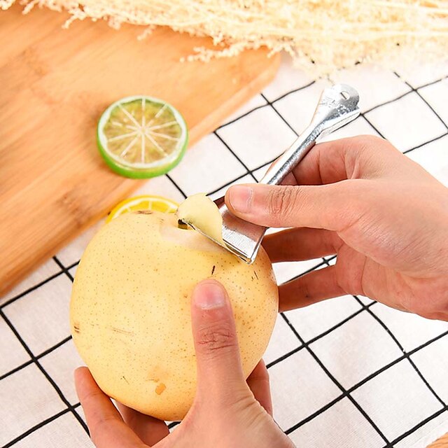  Apple Mango Peeler & rivejern For For frugt Rustfrit Stål Metal Originale Miljøvenlig Kreativ Køkkengadget