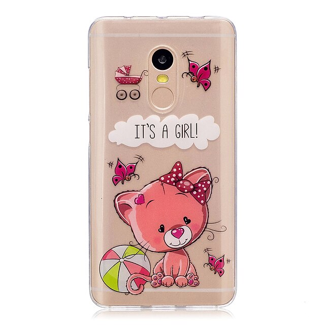 Case For Other / Xiaomi Pattern Back Cover Cartoon Soft TPU for Xiaomi  Redmi Note 4 / Xiaomi Redmi Note 3 / Xiaomi Redmi Note 5835666 2023 – $