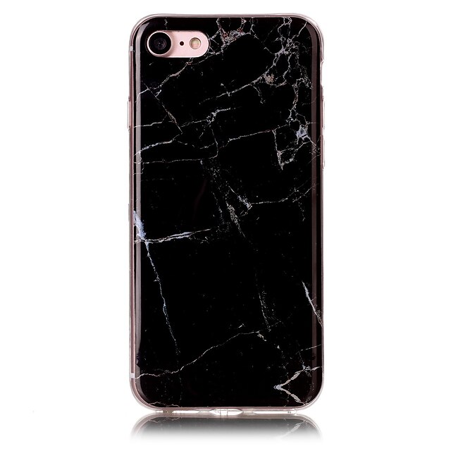  Etui Til Apple iPhone 7 Plus / iPhone 7 / iPhone 6s Plus IMD Bagcover Marmor Blødt TPU