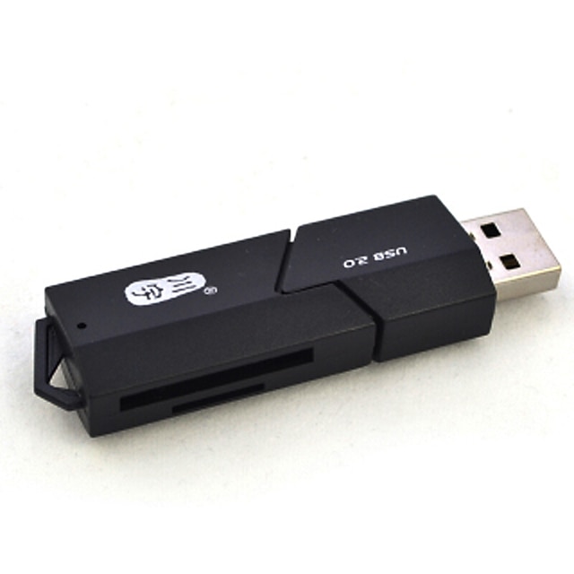  マイクロSDカード SDカードサポート USB 2.0 カード読み取り装置