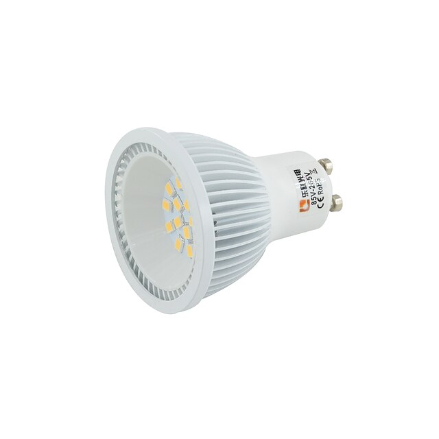  1db 5 W LED szpotlámpák 330-380 lm E14 GU10 B22 15 2835 LED gyöngyök SMD 2835 Meleg fehér Hideg fehér Természetes fehér 12 V 85-265 V / 1 db.
