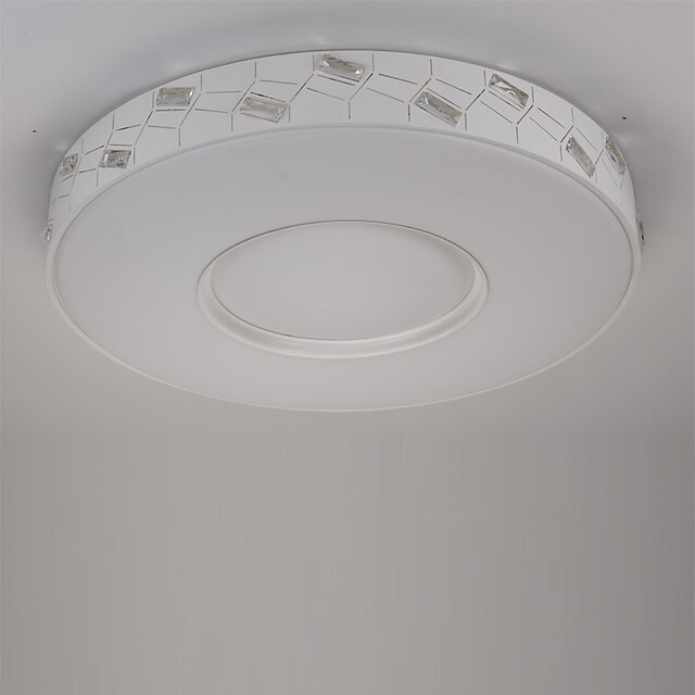  Flush Mount Ambient Light Painted Finishes Metal Acrylic LED 110-120V / 220-240V Warm White / White LED Light Source Included / LED Integrated