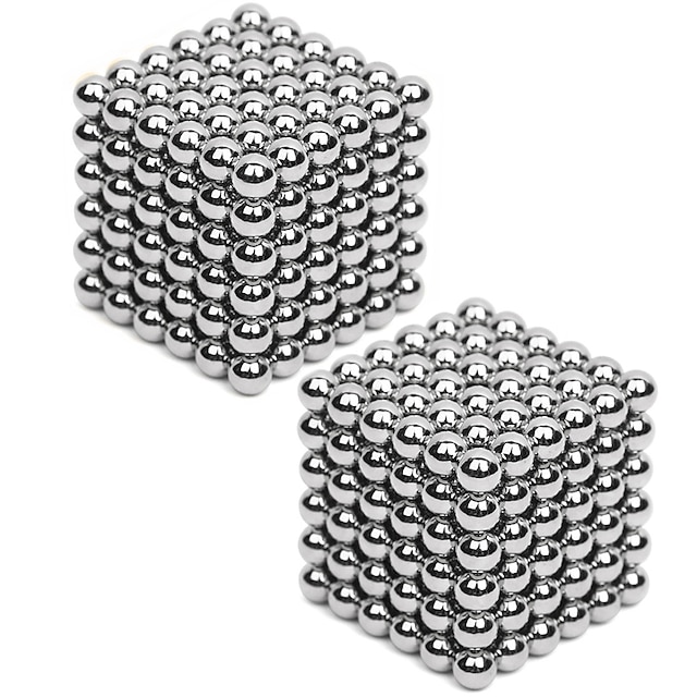  2*216 pcs 3mm Magnet Toy Building Blocks Super Strong Rare-Earth Magnets Neodymium Magnet Magic Cube Magic Prop Puzzle Cube Educational Toy Magnetic DIY Adults' Boys' Girls' Toy Gift / 14 Years & Up