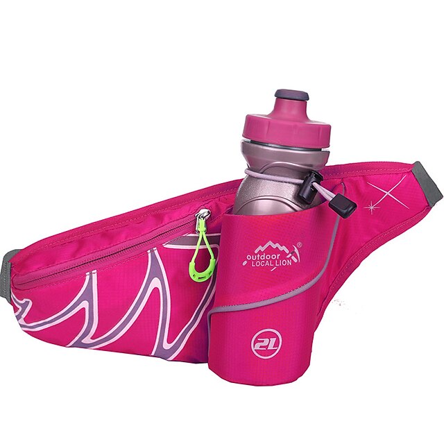  Running Belt Waist Bag / Waist pack Running Pack 2 L for Camping / Hiking Traveling Sports Bag Breathable Moistureproof Wearable Unisex Running Bag