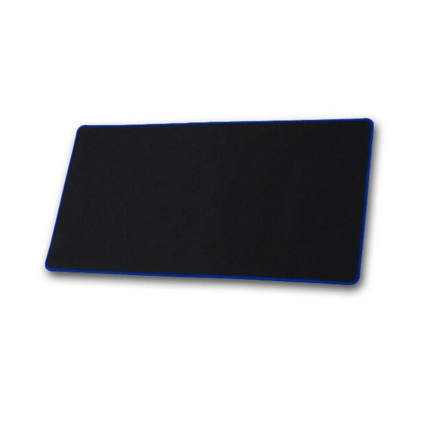  Большой черный заблокирован без рисунка коврик для мыши (30x80x0.2cm)
