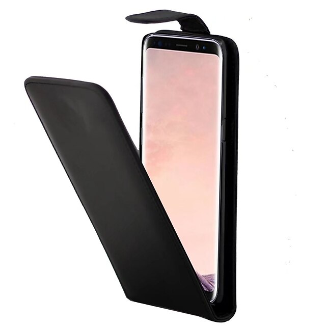  Capinha Para Samsung Galaxy S8 Plus / S8 / S7 edge Carteira / Porta-Cartão / Antichoque Capa Proteção Completa Sólido Rígida PU Leather