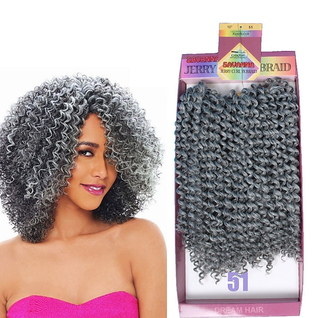 Crochet Hair Braids Marley Bob Box Braids Ombre Synthetic Hair Short Braiding Hair 3pcs / pack / There are 3 bundles in a package. Normally, 5 to 6 bundles are enough for a full head.