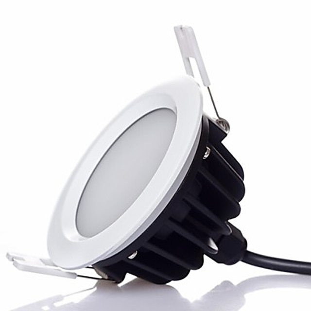  Zdm 1 pc escurecimento à prova d 'água de alta qualidade espessamento 7 w 500-600lm levou downlights levou contas quente branco / branco frio 220-240 v