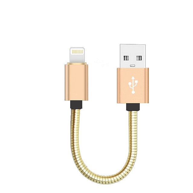  USB 2.0 / Iluminación Cable <1m / 3ft Portátil / Alta Velocidad Aluminio / Metal Adaptador de cable USB Para Macbook / iPad / MacBook Air