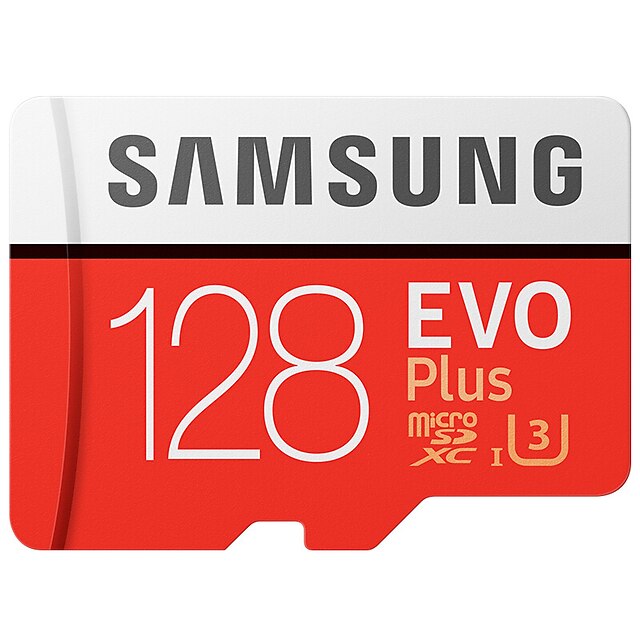  SAMSUNG 128GB Micro SD / TF Hukommelseskort UHS-I U3 100 Højtaler