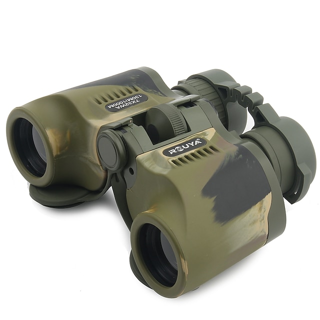  7 X 32mm Binoculars Night Vision Camouflage High Definition / Weather Resistant / Fogproof / Porro / Fully Multi-coated / Hunting / Bird watching