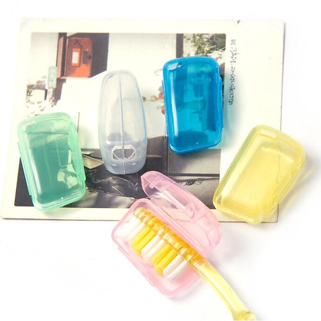  منظم أغراض السفر / علبة فرشاة الأسنان للسفر بلاستيك المحمول / مكتشف الرطوبة / خفيف جدا (UL) لون سادة