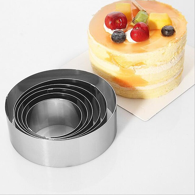  1 set Stainless Steel Eco-friendly Nonstick Holiday For Cake Mold Bakeware tools