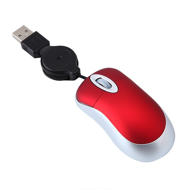  LITBest NHWR07 Bedrade USB Optisch Office Mouse 1000 dpi 3 pcs Keys