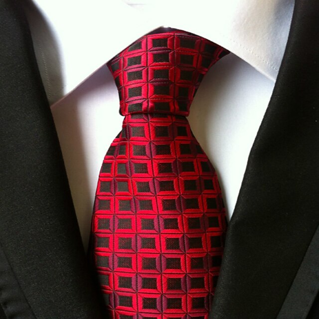  Men's Work Casual Necktie - Houndstooth