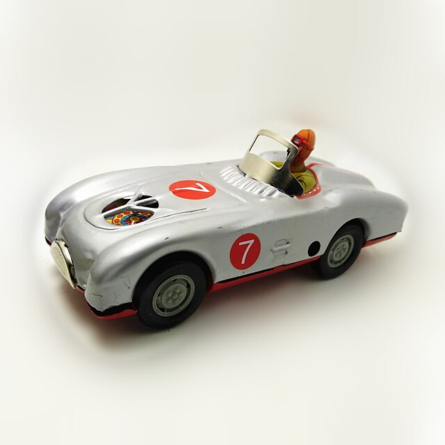 Toy Car Wind-up Toy Race Car Car Iron Metal 1 pcs Kid's Toy Gift