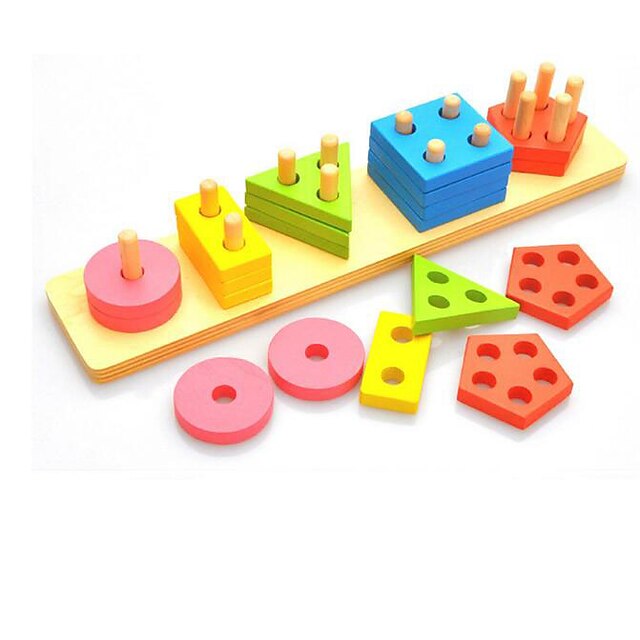 Byggeklodser Pædagogisk legetøj Shape Sorter Toy Bygning mursten Klassisk Fun & Whimsical Bygning legetøj Drenge Pige Legetøj Gave / Børn / Børne
