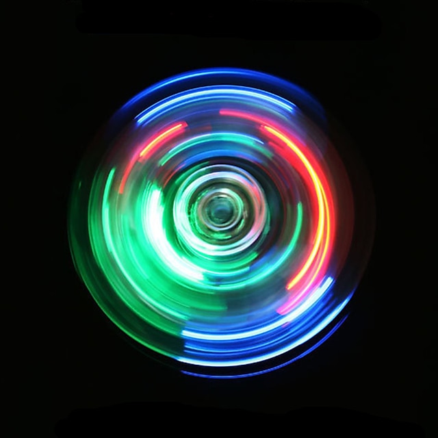  Fidget Spinner Hand Spinner High Speed Crystal Lighting LED Lighting Relieves ADD, ADHD, Anxiety, Autism Office Desk Toys Focus Toy