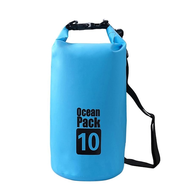  10 L Wasserdichter Packsack schwimmend Wasserdicht Leicht für Schwimmen Tauchen Surfen