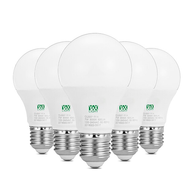  ywxlight® e27 / e26 2835smd 7w 14led 600-700lm varm hvid cool hvid led lampe energibesparende hjem indretning ac 100-240v