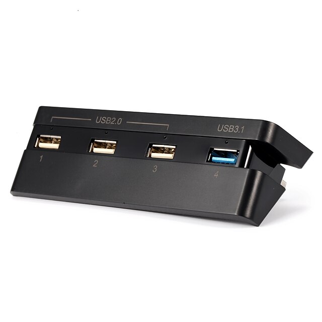  DOBE TP4-821 Hub USB Para PS4 Magro ,  Hub USB Hub USB Metal / ABS 1 pcs unidade