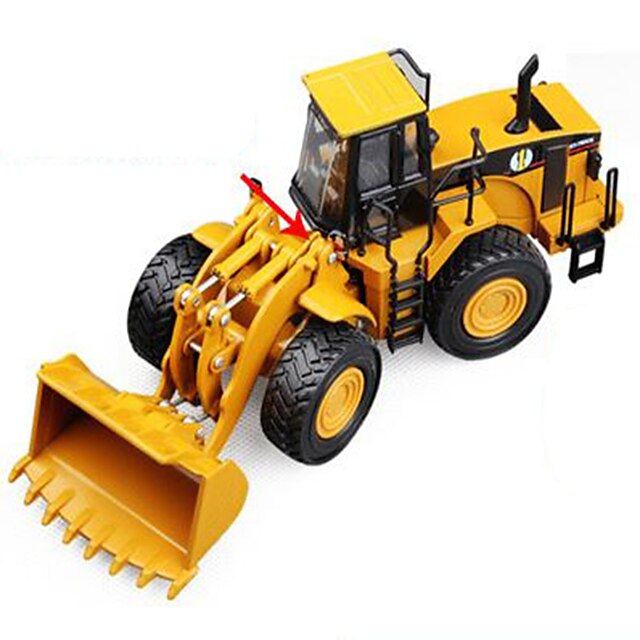  H1 / Hua Yi Truck Excavator Wheel Loader Toy Truck Construction Vehicle Toy Car Die-Cast Vehicle Plastic Kid's Boys' Girls' Toy Gift