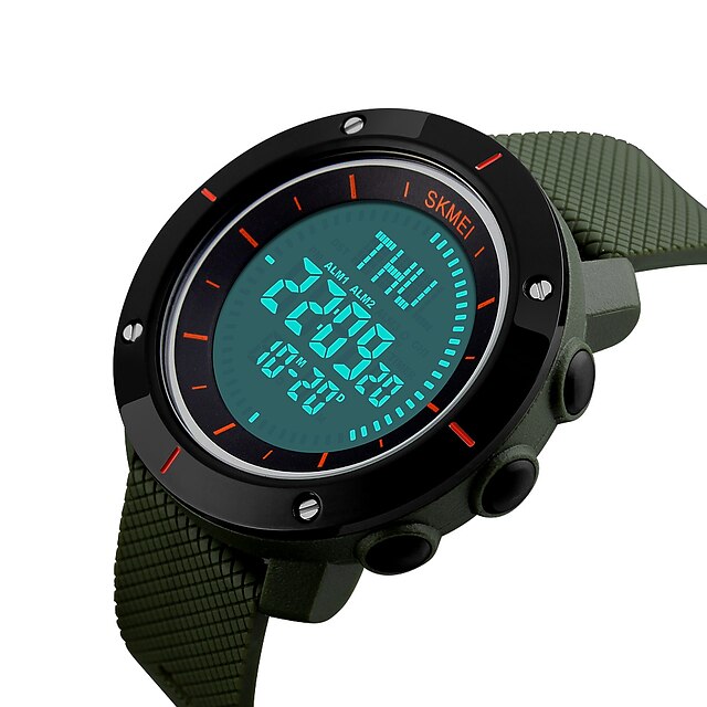  Smartwatch YY1216 für Langes Standby / Wasserdicht / Kompass / Multifunktion / Sport Timer / Stoppuhr / Wecker / Chronograph / Kalender